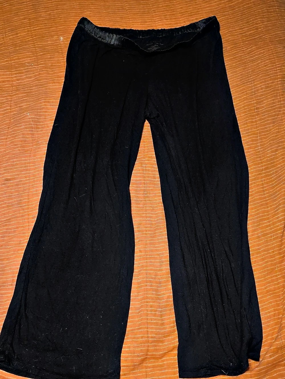 Black Wide Leg Pajama Bottom